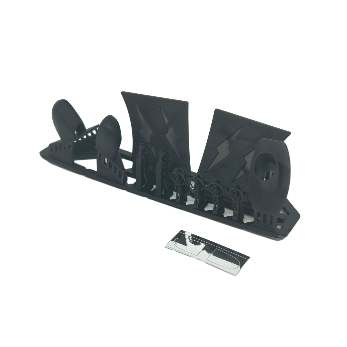Kit d'accessoires DriftParadiZ en résine noire pour carrosserie SHIBATA GR86 incluant rétroviseurs et détails de capot