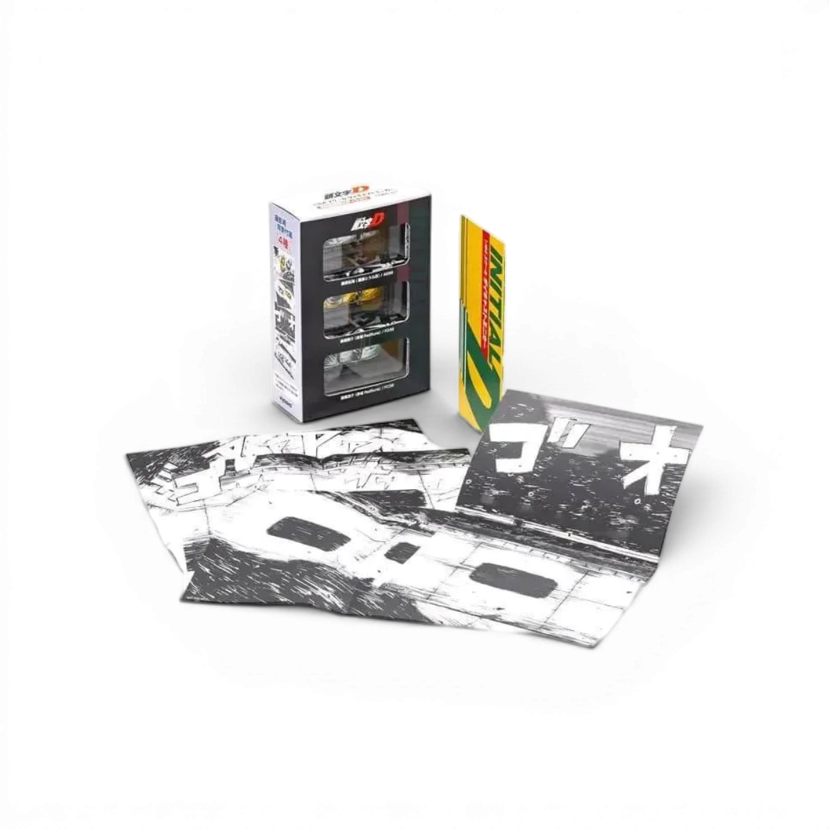 1:64 Initial-D Comic Edition 3 Cars Set + KS07117Y Free - KYOSHO - DriftParadiZ