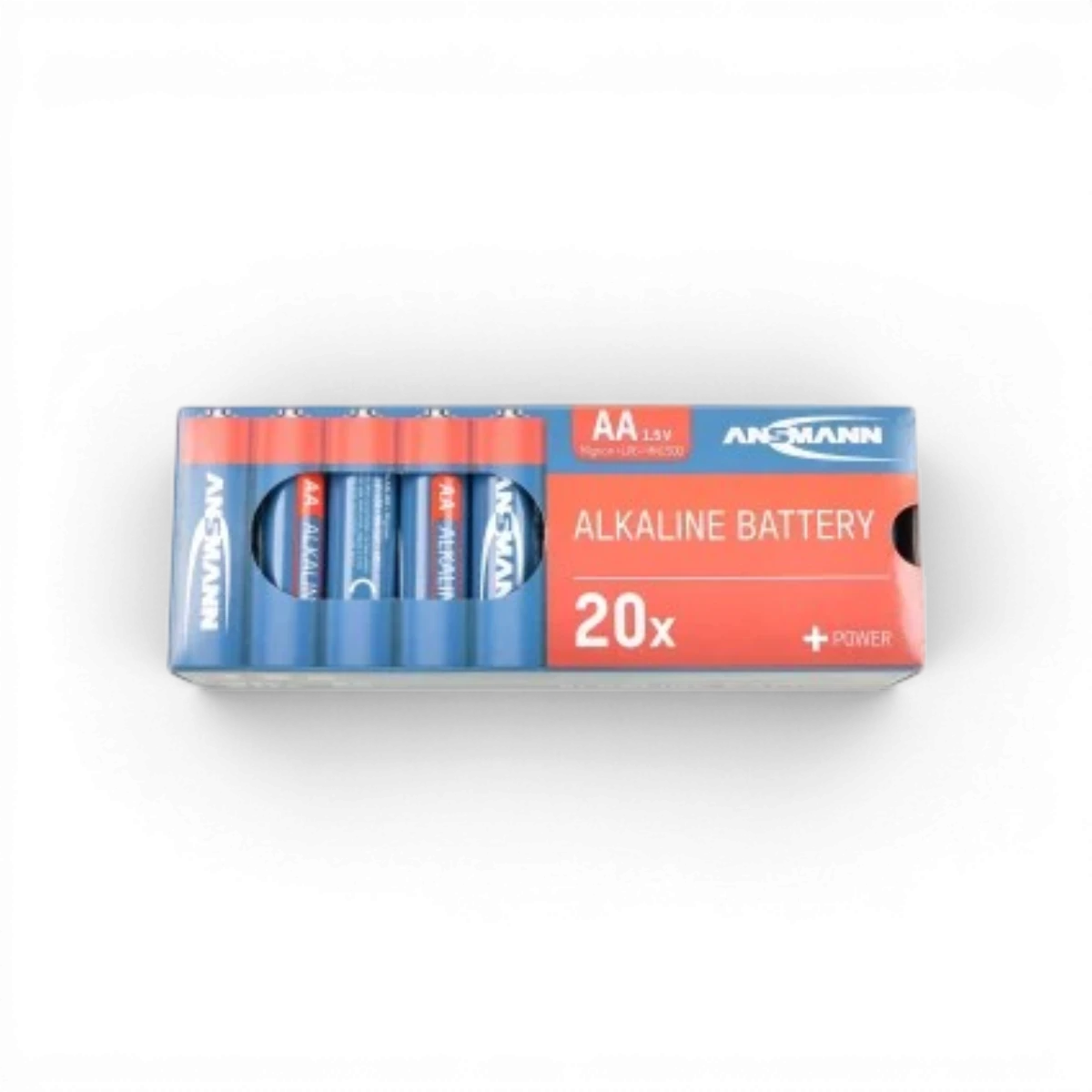 Boite de 20 piles alkaline AA 1,5V - LR6 - ANSMANN - 500609050 - DriftParadiZ