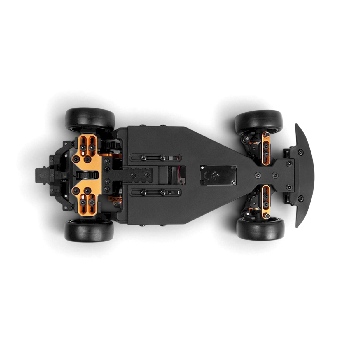 Voiture RC HPI Toyota GR Supra 2024 Rouge pour drift, modèle Stage-D24, vue de côté avec détails de la carrosserie.