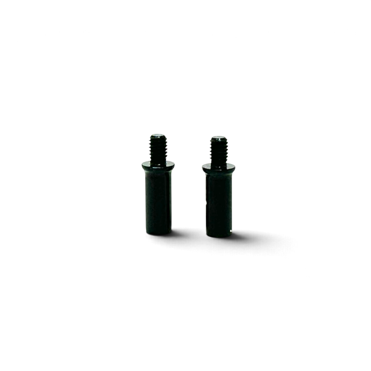 Butées de fusées légères de 4 mm de la marque SHIBATA, pièces détachées pour modèles précis, visibles en image.