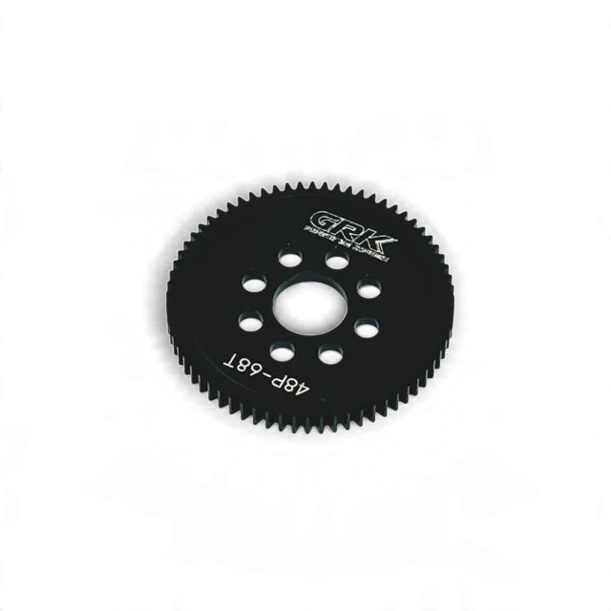 Couronne Racing DriftParadiZ 48P 68T noire haute précision pour voiture RC