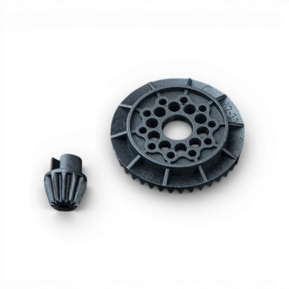Ensemble pignon et couronne renforcés Max Speed Technology, pièces détachées pour vélo, 42T-11T, visible en détail.