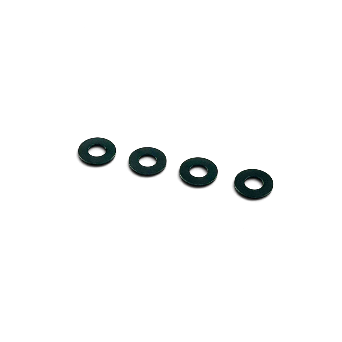 Set de 4 entretoises de roues DriftParadiZ en résine noire de 0,5 mm pour réglage précis du scrub