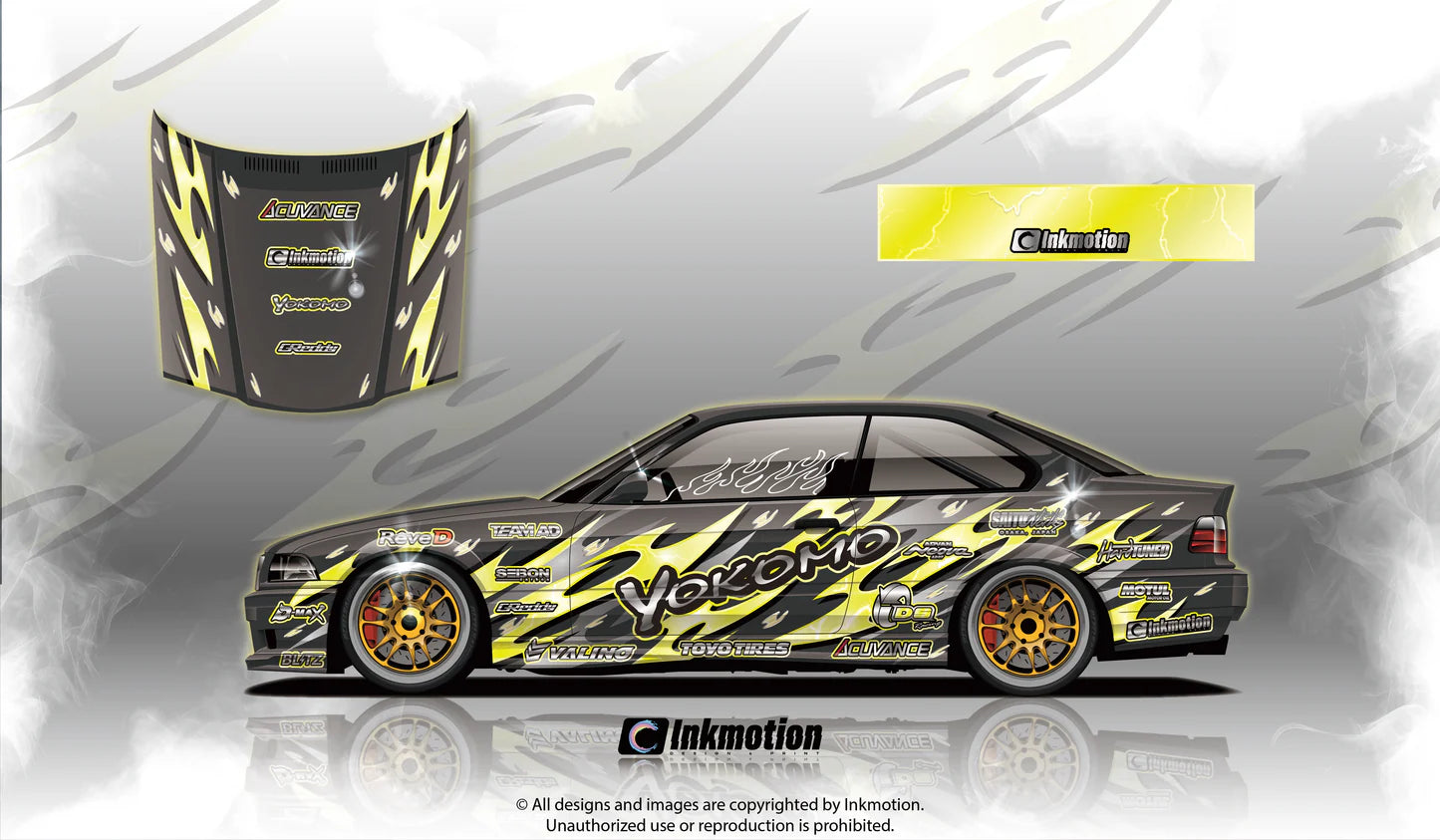 Complete sticker livery - Lightning Storm