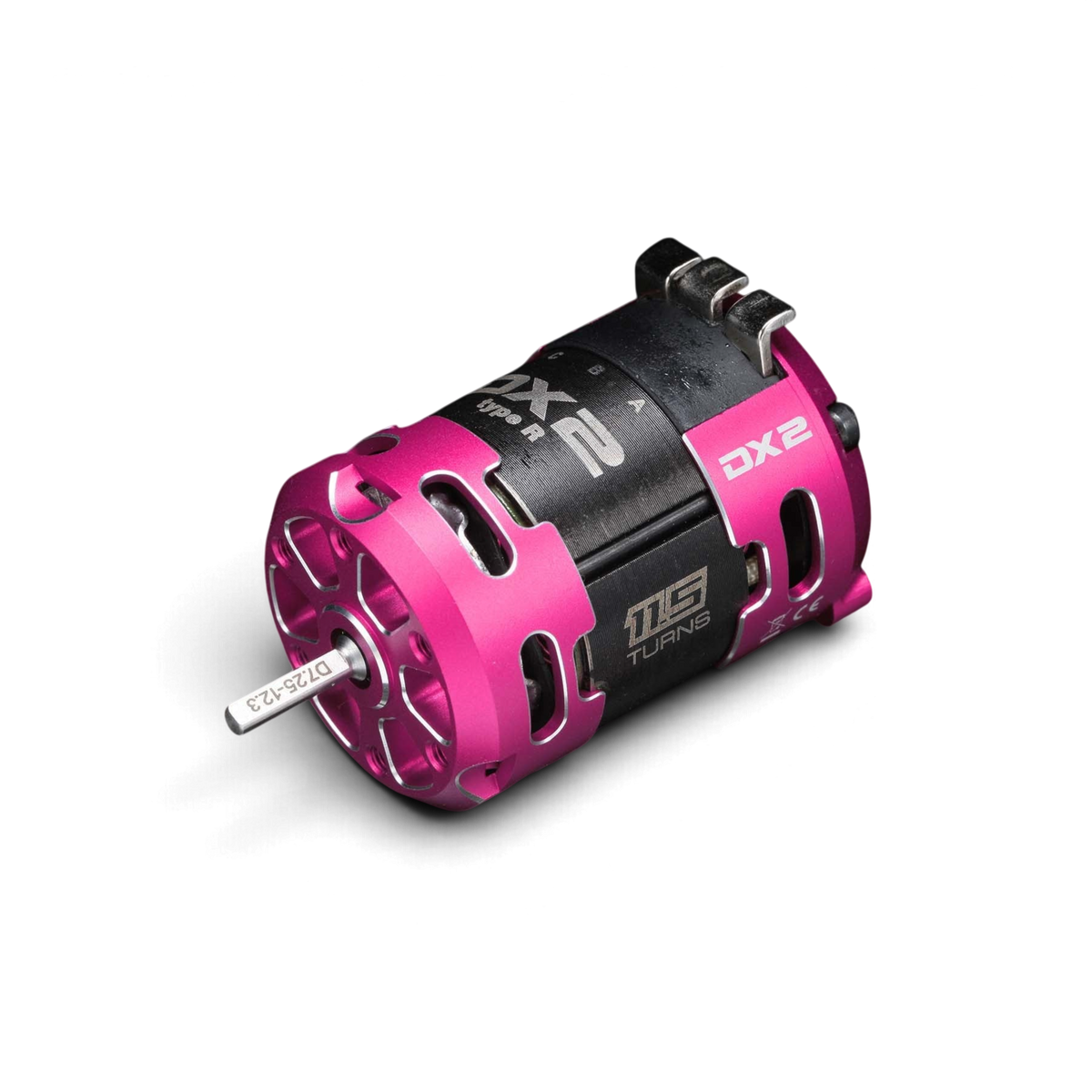 Moteur brushless 11.5T Racing Performer DX2 Type-R de Team Yokomo, électronique pour voiture RC, vue du moteur.