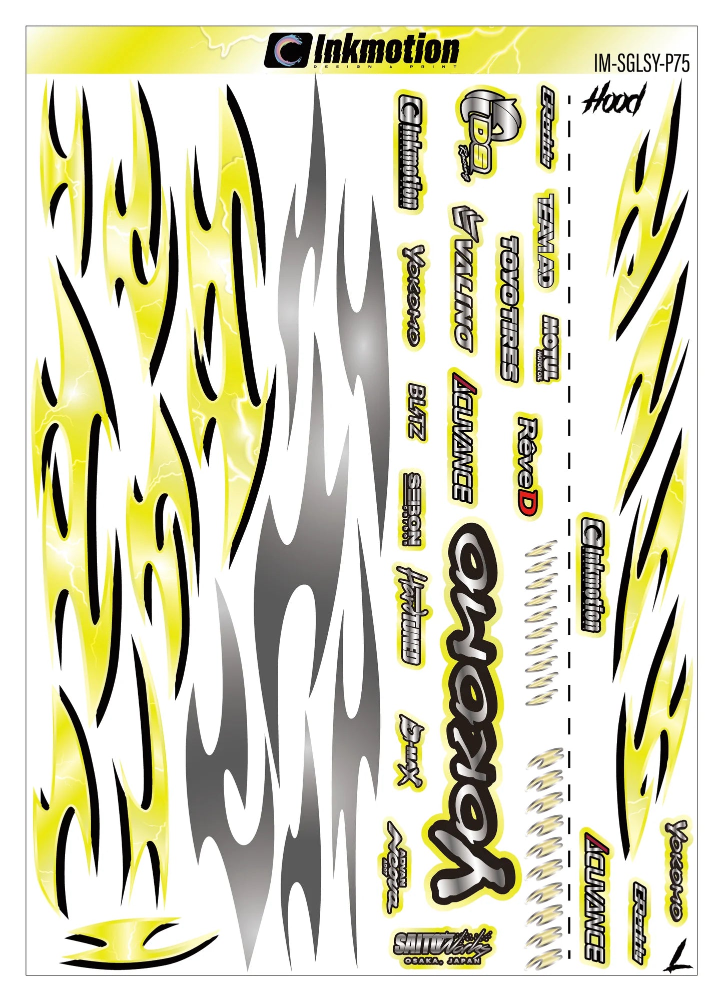 Complete sticker livery - Lightning Storm