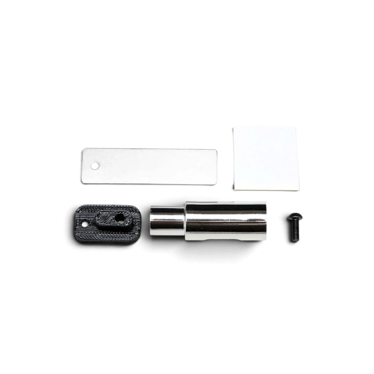 Sortie d'échappement chromée DriftParadiZ Yokomo SD-ACM2 pour carrosserie de voiture RC drift avec support de montage