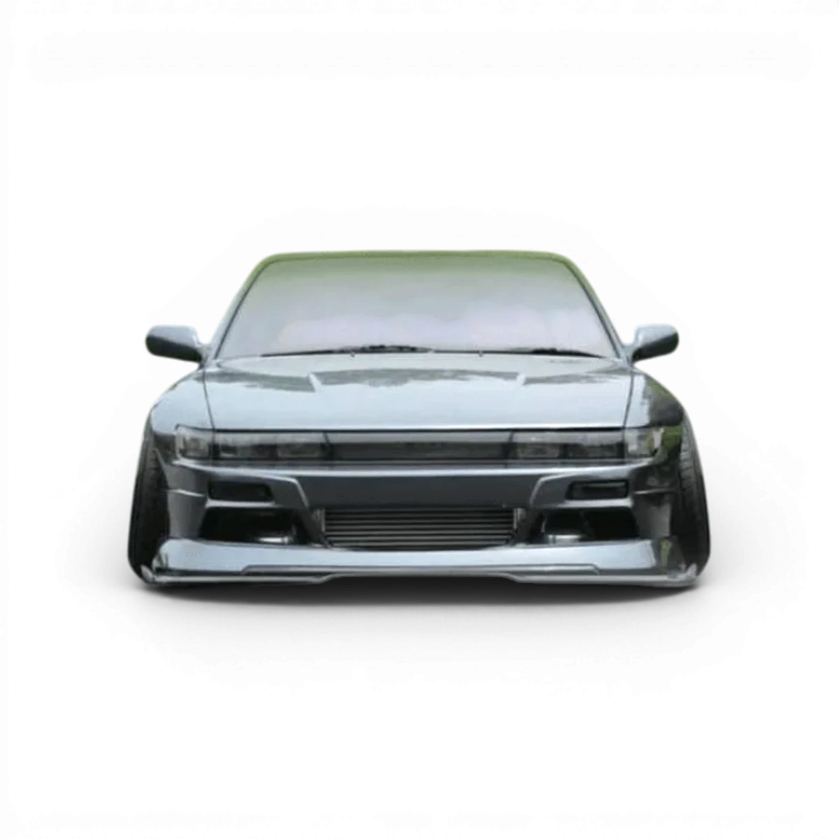Carrosserie Addiction Nissan S13 Silvia Spirit Rei pour voiture RC, design détaillé et réaliste, en plastique de haute qualité.