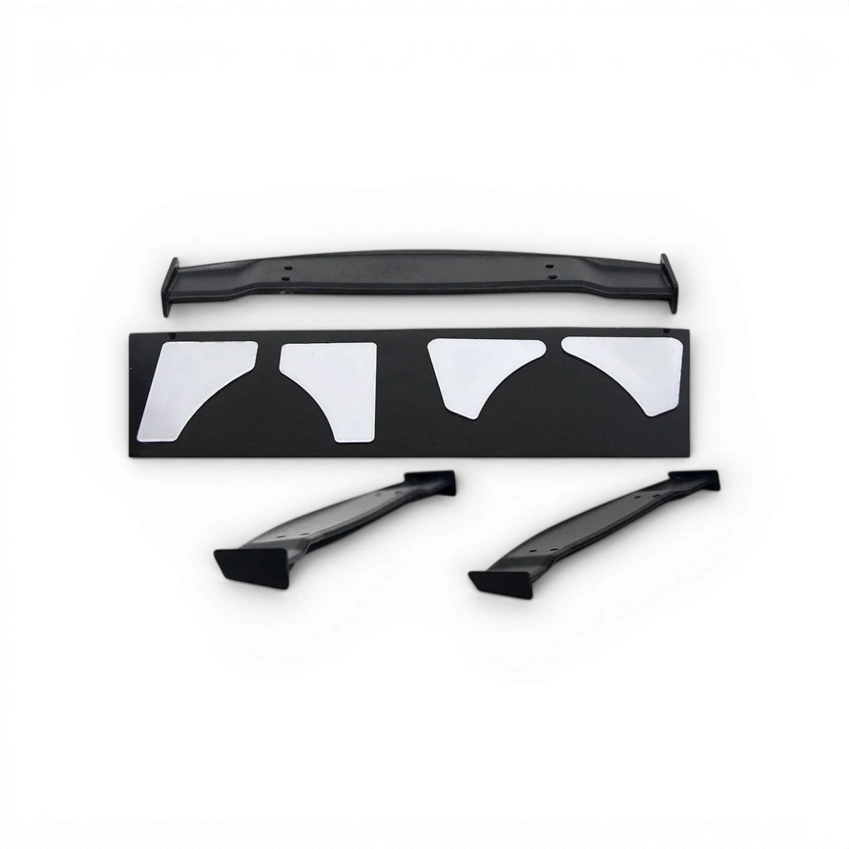 Aileron de personnalisation pour aile RC Src Sideways, en plastique noir avec détails techniques visibles.