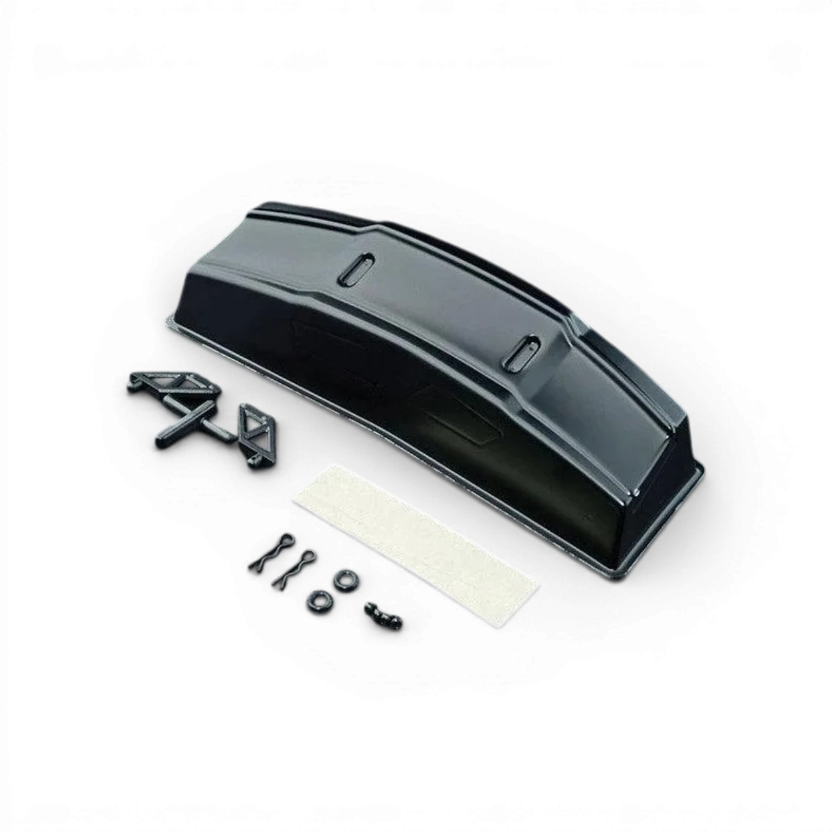Aileron universel en Lexan pour voiture RC 1/10 de la marque Max Speed Technology, léger et robuste.