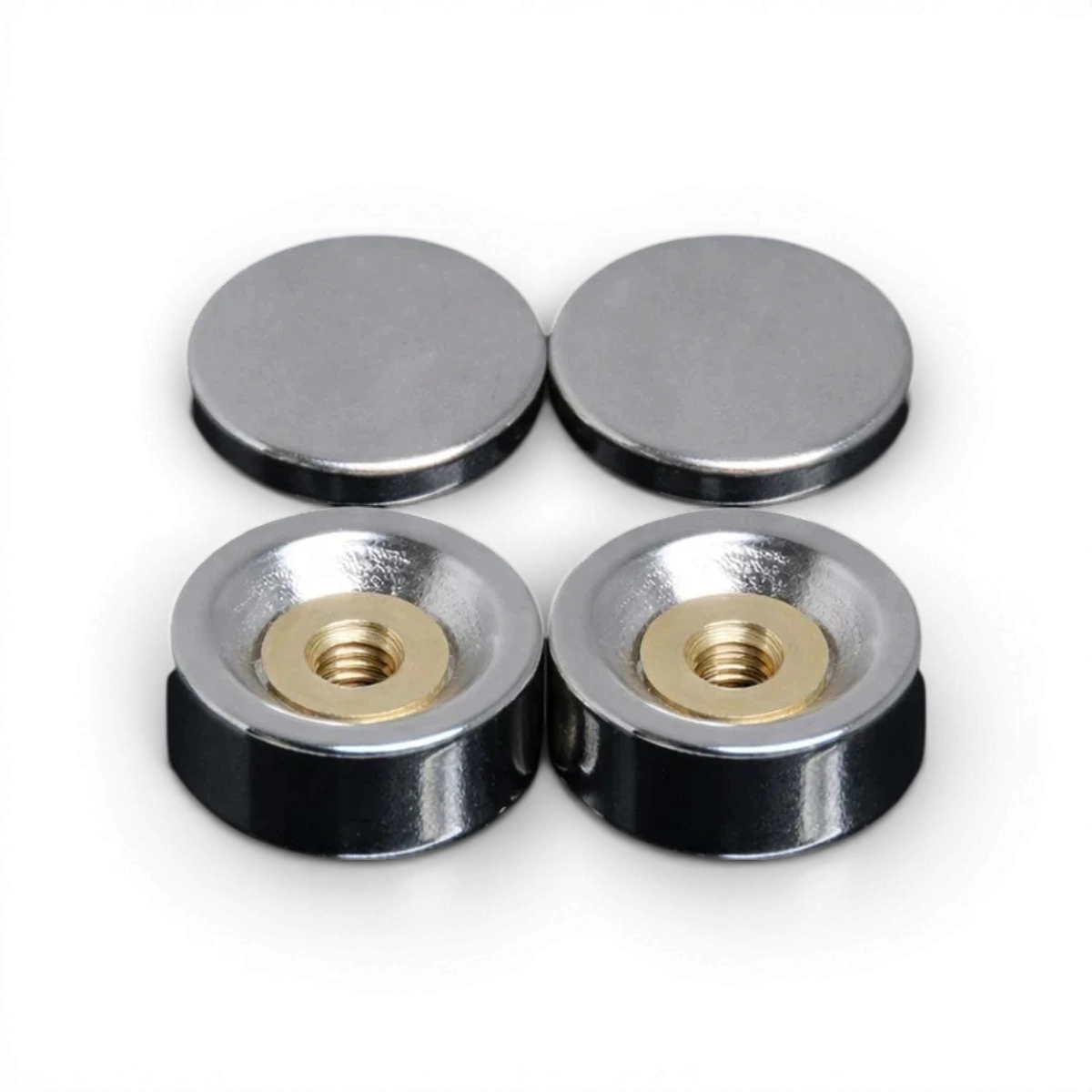 Aimants fixation carrosserie Screw Lock Ø12×5mm + Ø12×2mm
