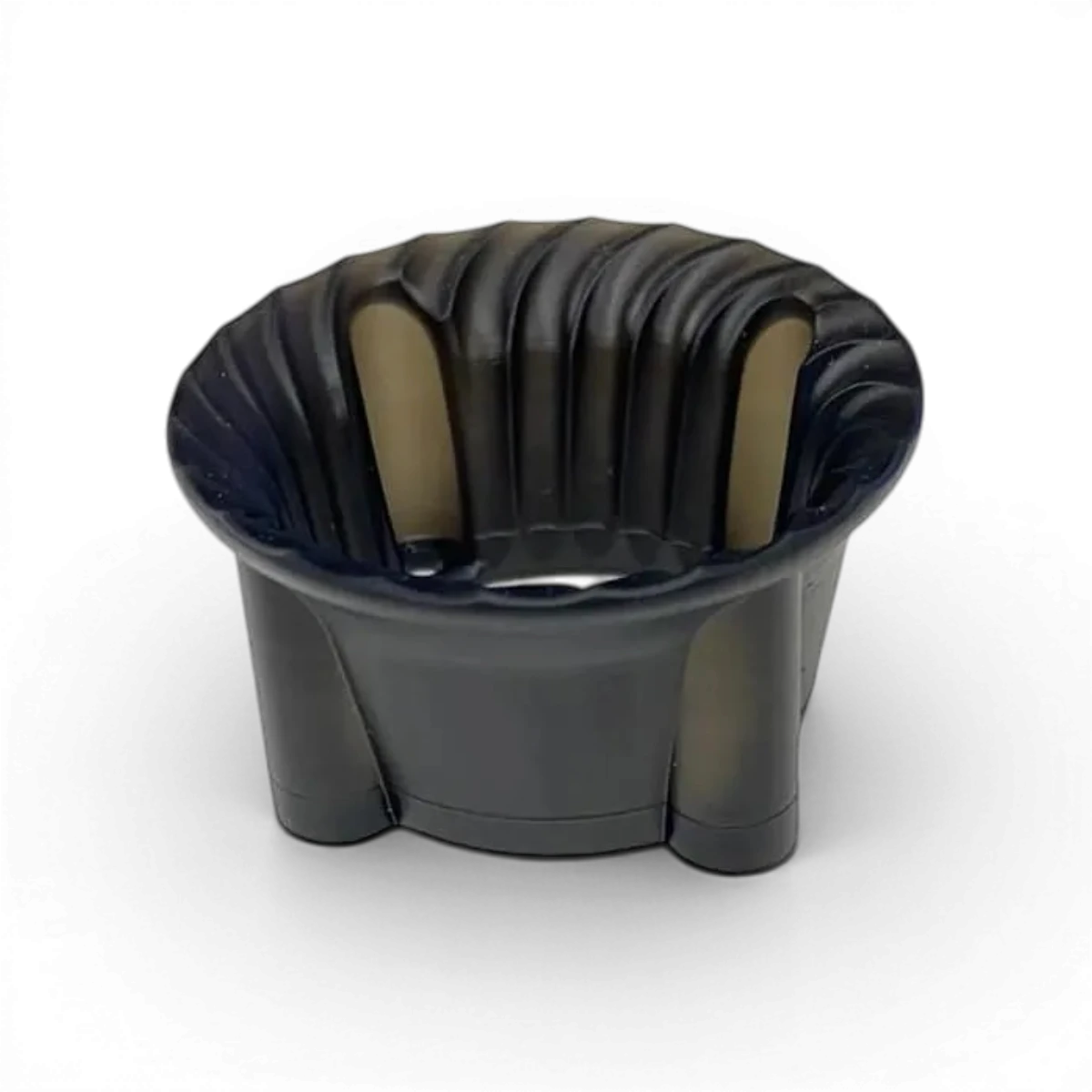 Entonnoir d'air spiral Pandora RC pour modèles radiocommandés, en plastique noir avec spirale visible.