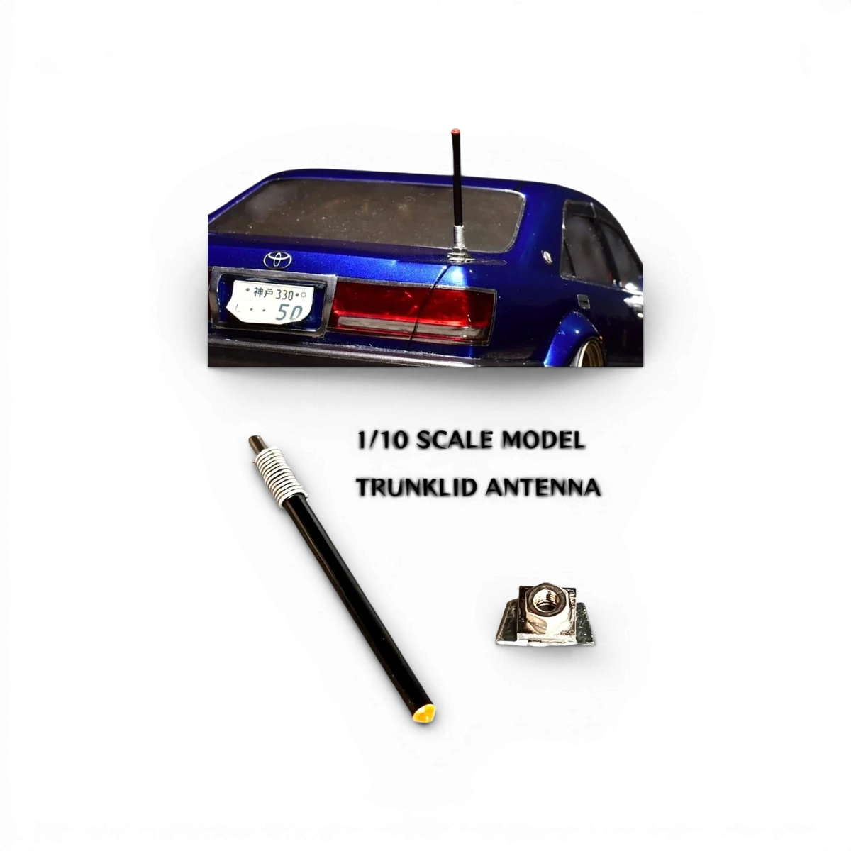 Antenne de malle style rétro – ETOWorks – TL-1 - DriftParadiZ