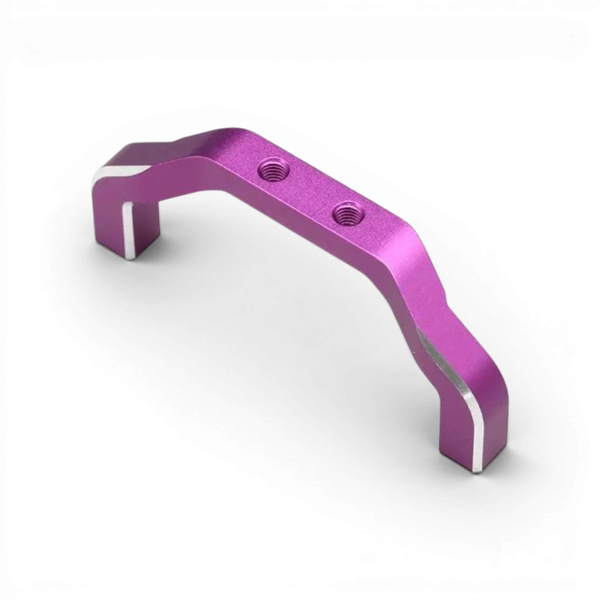 Support d’arche en aluminium violet pour servo, pièce détachée compatible avec modèles Team Yokomo.