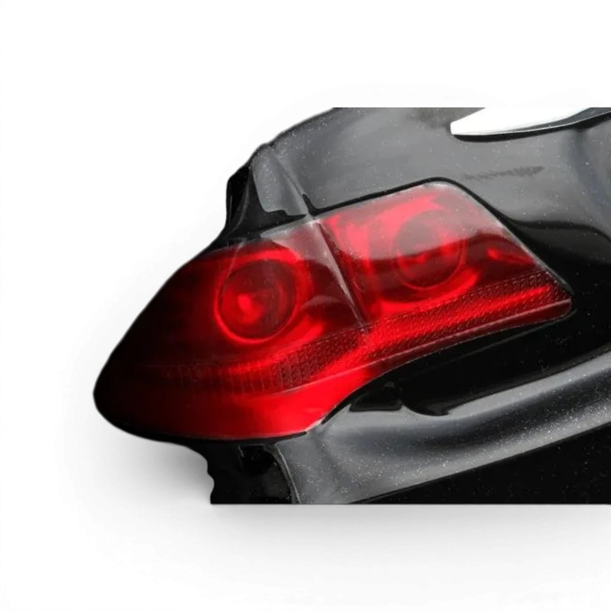 Autocollant feux rouges et oranges Wrap-UP Next pour voiture, design coloré et adaptable pour personnalisation automobile.