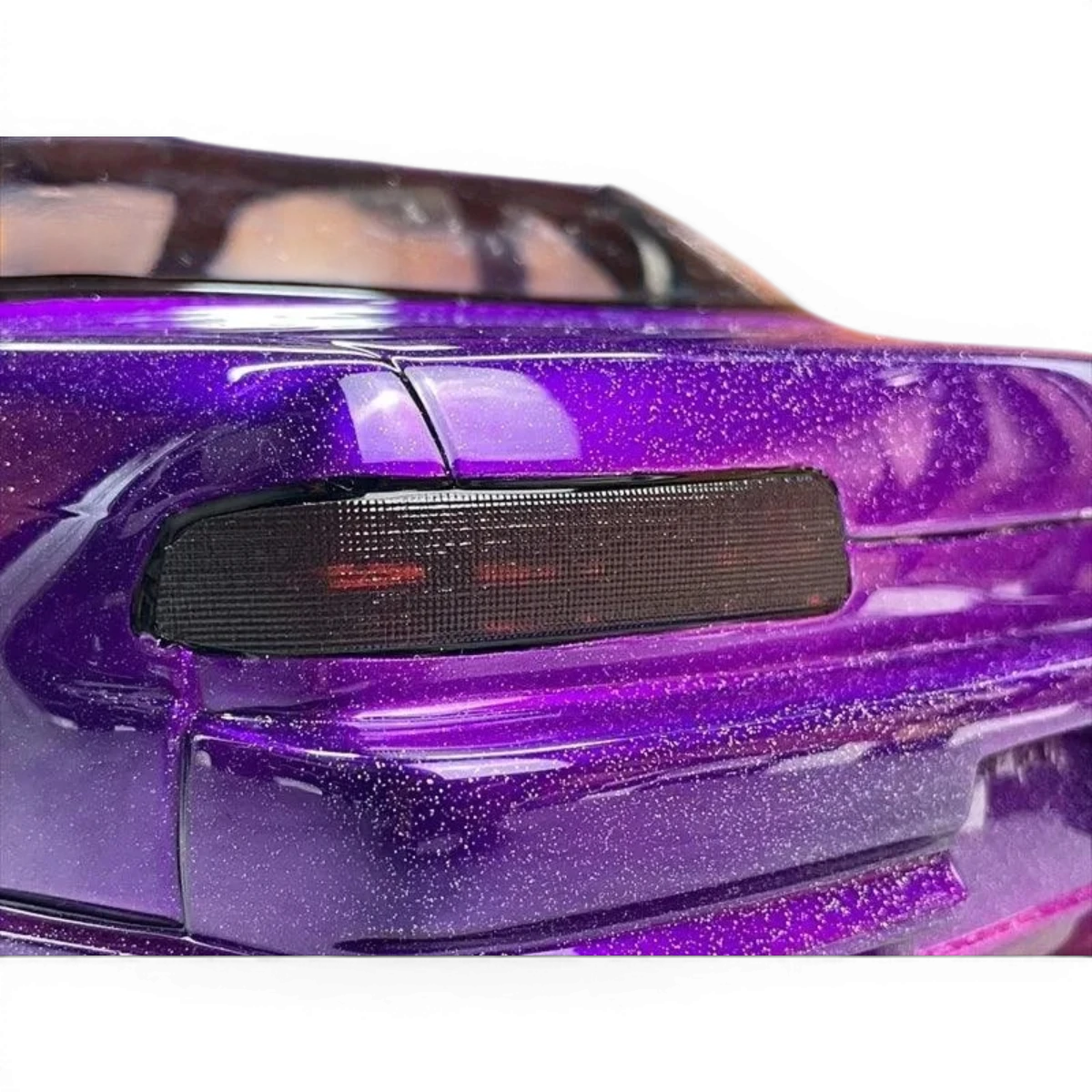 Autocollants 3D fumés Pandora RC pour customisation, design en relief avec effets fumés, pour voitures RC.