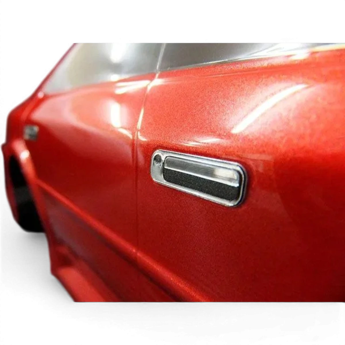Autocollants réalistes 3D pour grille avant et poignées de porte pour Yokomo JZX-100 Chaser Street Type-A, par Wrap-UP next
