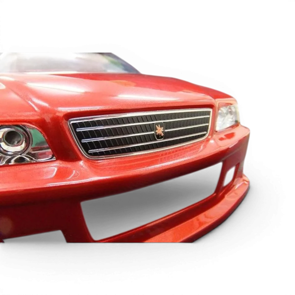 Autocollants 3D pour grille avant et poignées de porte pour Yokomo JZX-100 Chaser Street Type-A, Wrap-UP Next.