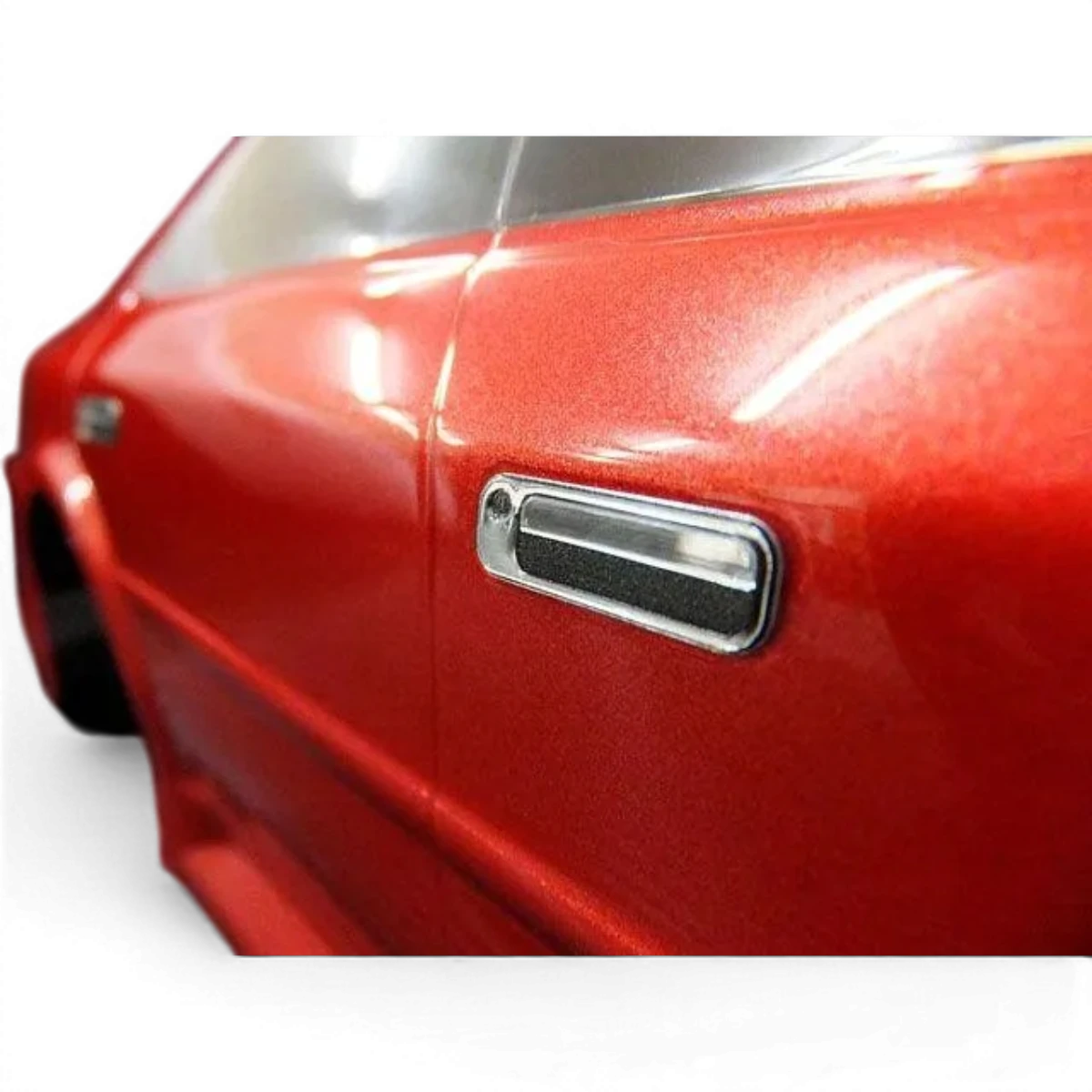 Autocollants REAL 3D pour grille avant et poignées de porte pour Yokomo JZX-100 Chaser Street Type-B, Wrap-UP next.