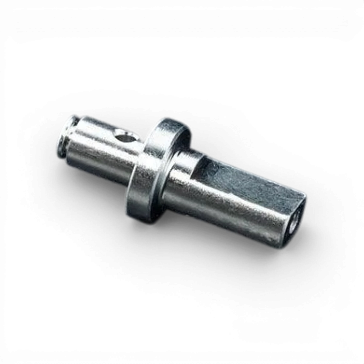 Axe pignon RMX Max Speed Technology, pièce détachée pour scooter ou moto, avec détails visibles sur la pièce en métal.