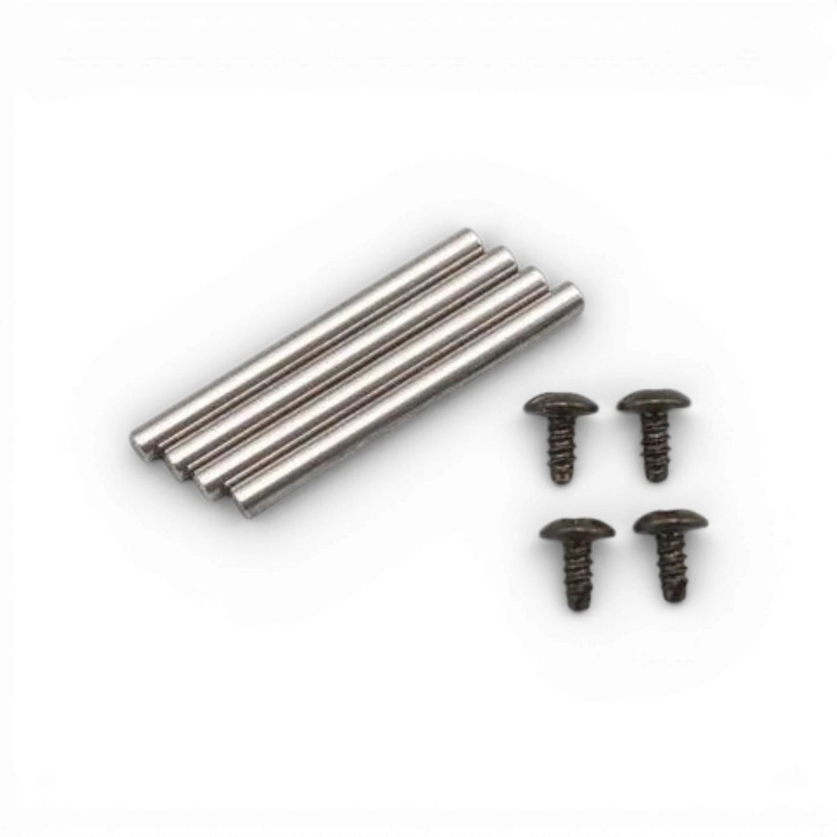 Axes 2x23mm Team Yokomo, lot de 4 pièces détachées pour voitures de drift, visibles sur l'image.