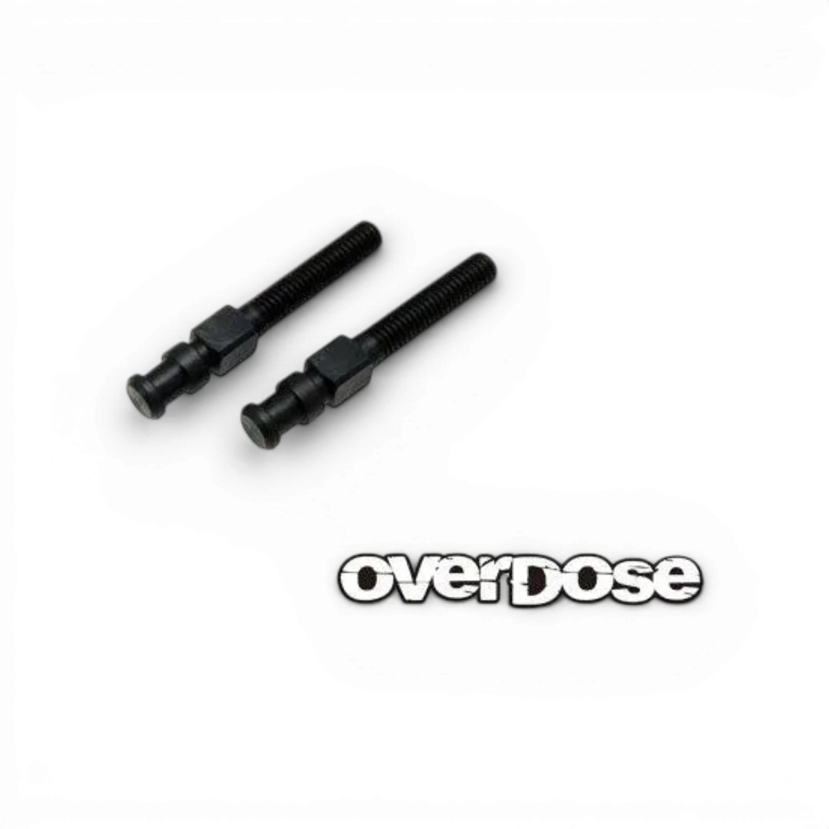 Axe supérieur de triangle type 2 Overdose, pièce détachée robuste pour équipements de drift, visible en détail.