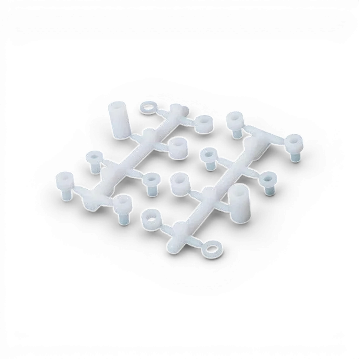 Bagues et cales triangles Max Speed Technology, pièces détachées pour réglages, visibles en image avec détails en métal noir et argent.