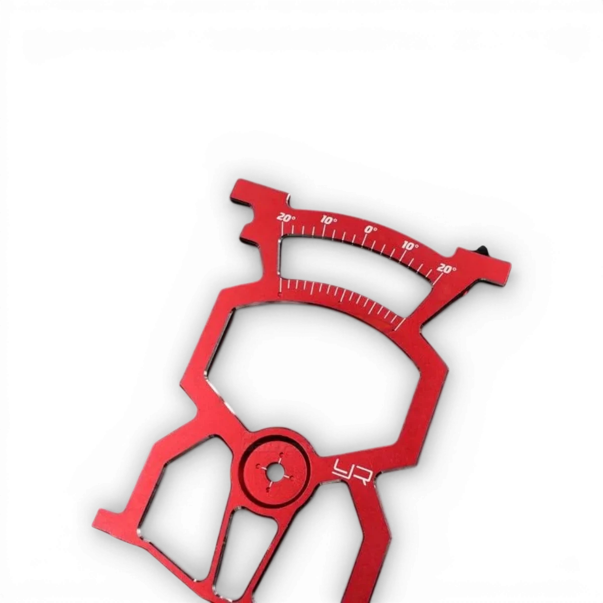 Banc de réglage rouge Yeah Racing 1/10 pour voitures RC, station de modification et ajustement.