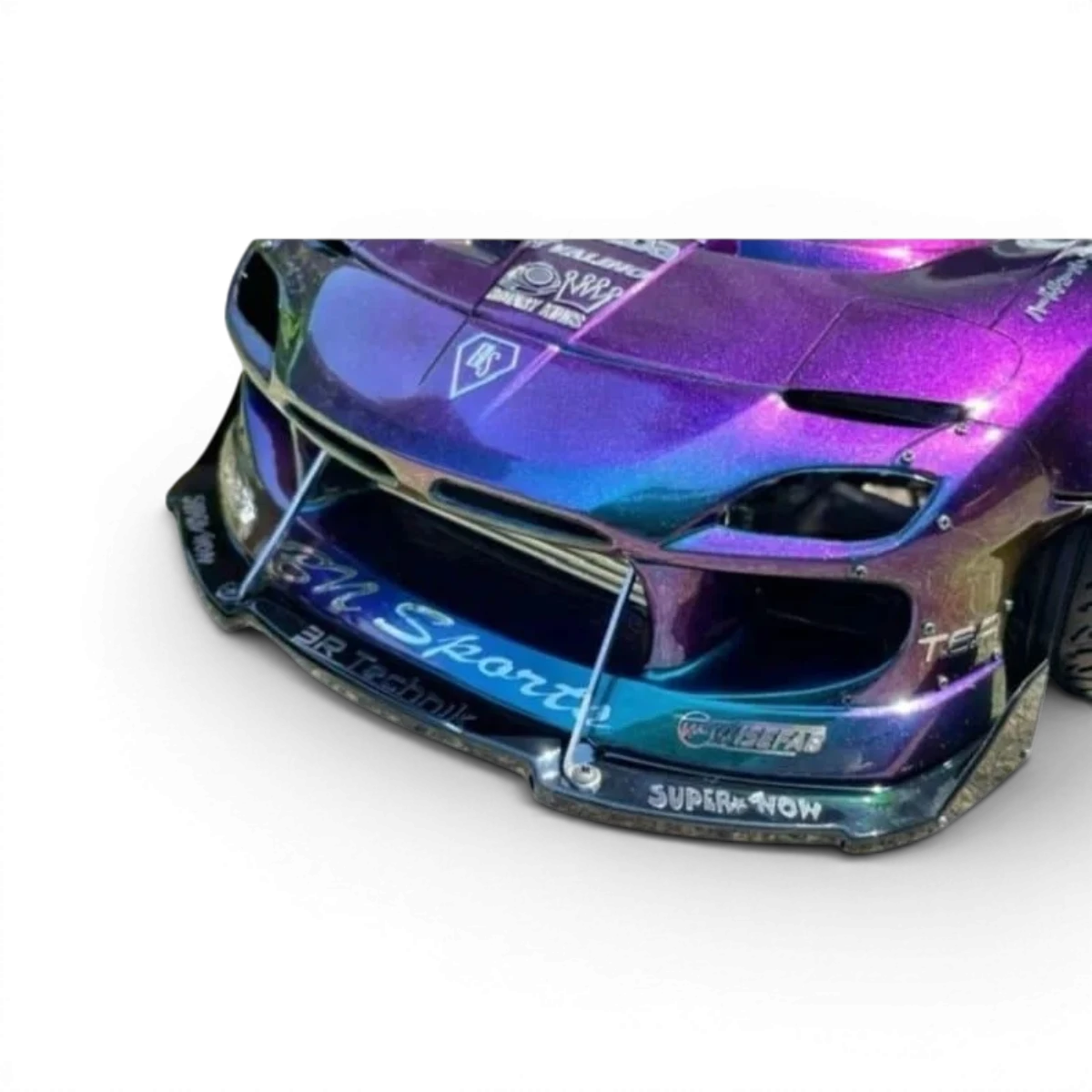 Barre en aluminium de renfort Pandora RC pour personnalisation, idéale pour la drift et la course radio-commandée.