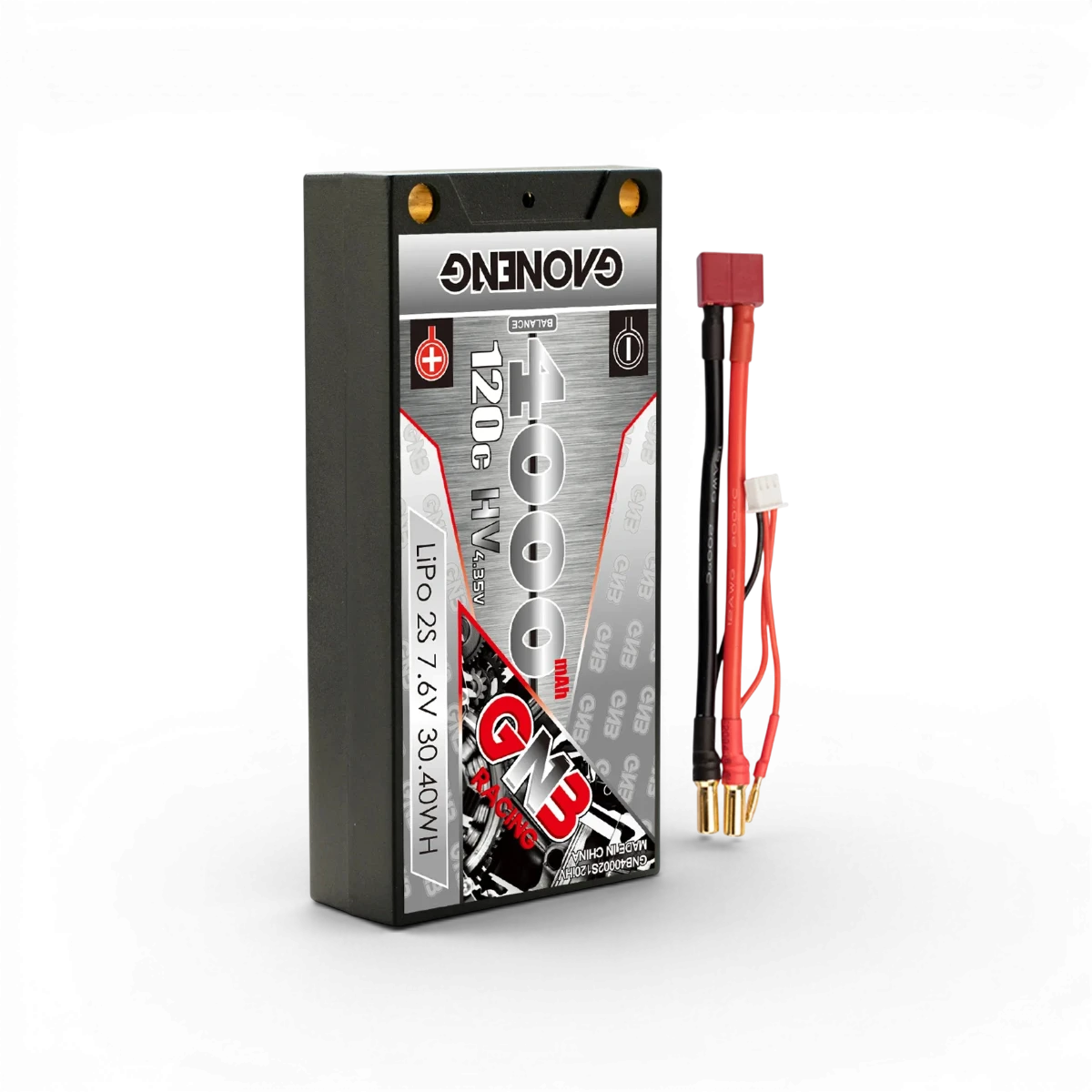 batterie Lipo LiHV 7.6V 4000mah 120C LCG short - GAONENG - DriftParadiZ