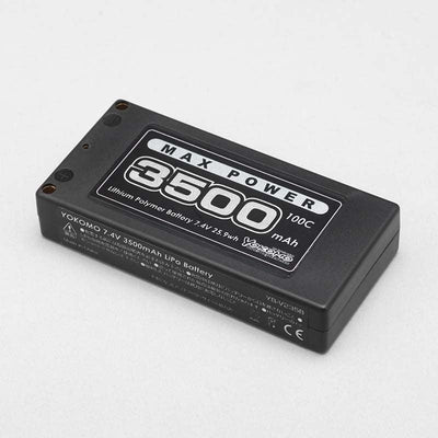Batterie Short LIPO 3500mah 100C MAX POWER - YOKOMO