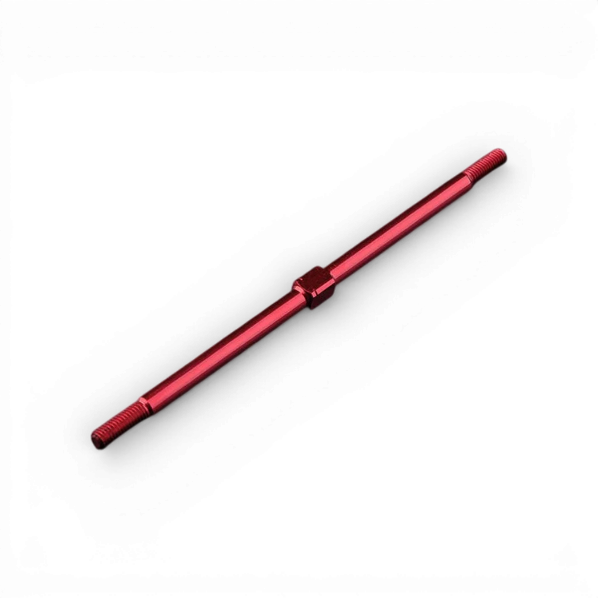 Biellette 3x84 en aluminium renforcé rouge de Max Speed Technology, pièce détachée robuste pour véhicule.