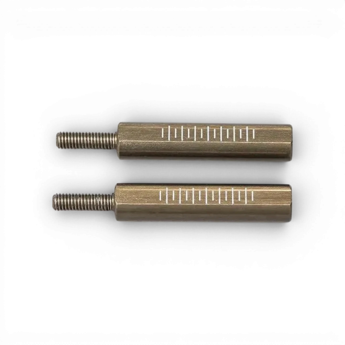 Biellettes en aluminium de 27mm pour triangles inférieurs, pièces détachées Team Yokomo, pour modélisme RC.