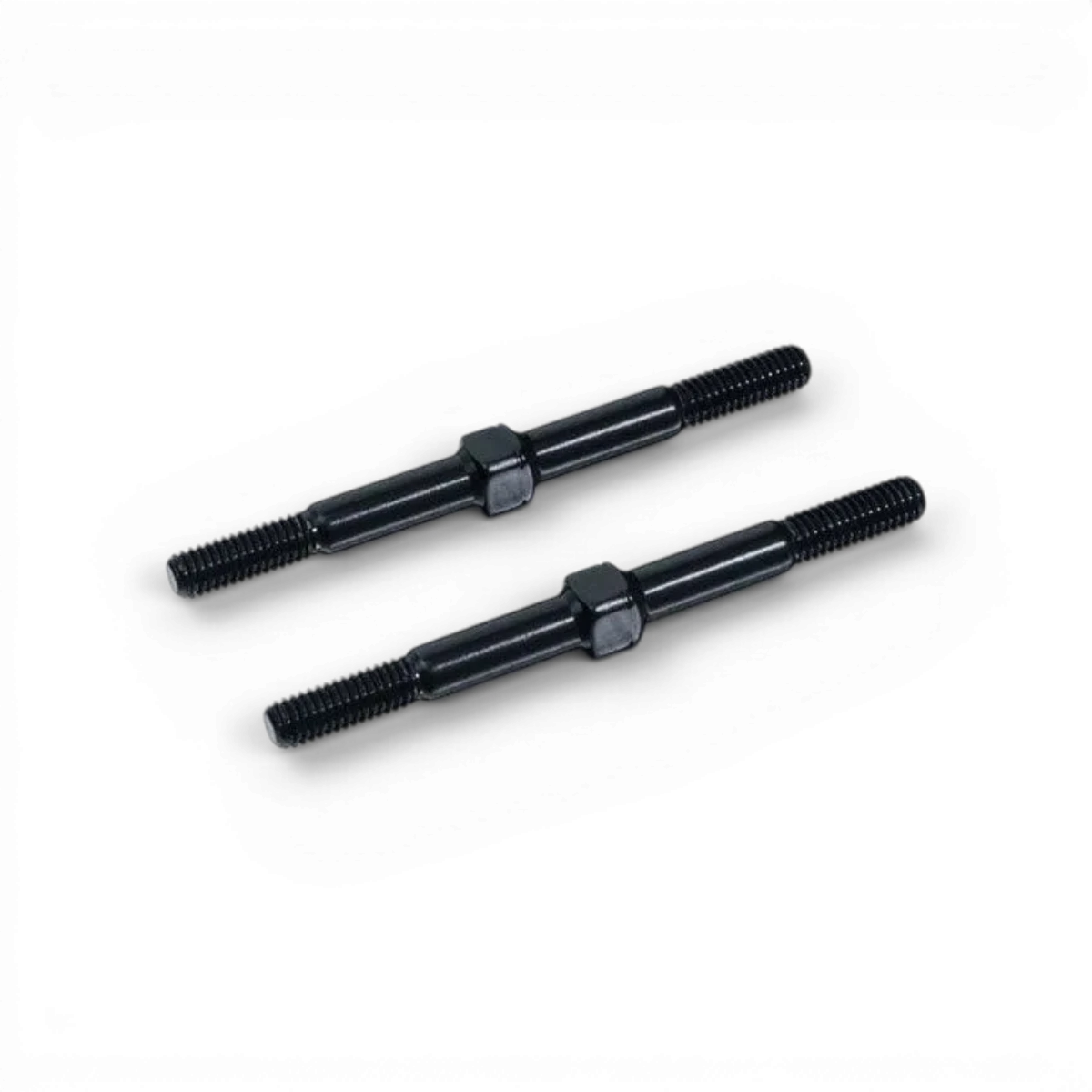 Biellettes renforcées 3x40 en acier noir, pièces détachées de Max Speed Technology, visibles avec détails robustes et finition noire.
