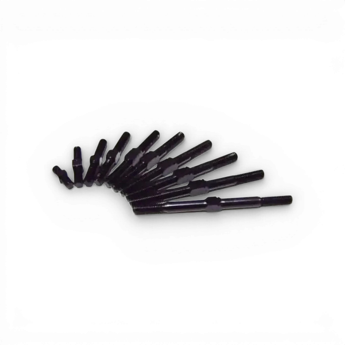 Biellettes duralium renforcées 10mm noires, pièce détachée de haute qualité de la marque Topline, visible en image.