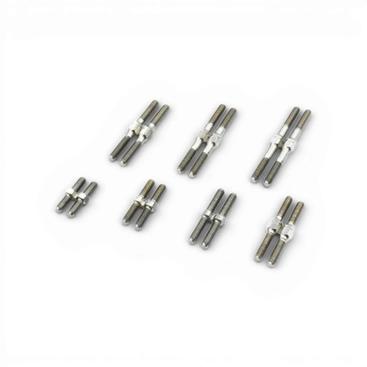 Biellettes en titane 16mm de la marque Team Reve D, pièces détachées pour modèles de drift ou RC.