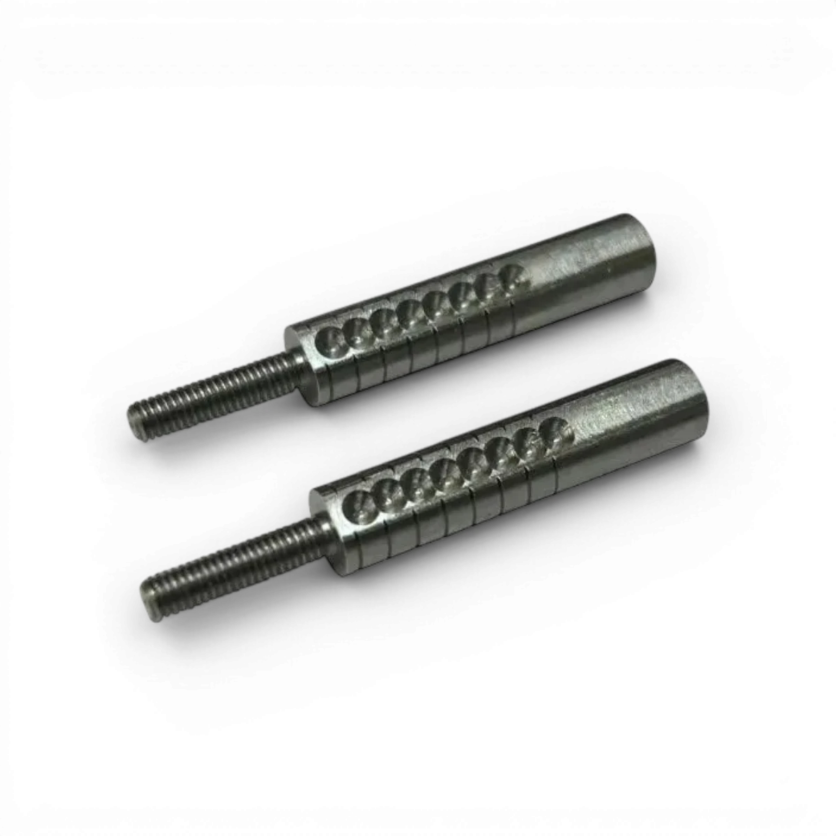 Biellettes triangles V3 avant Overdose de 27mm pour pièces détachées Topline, vue détaillée, en métal noir.