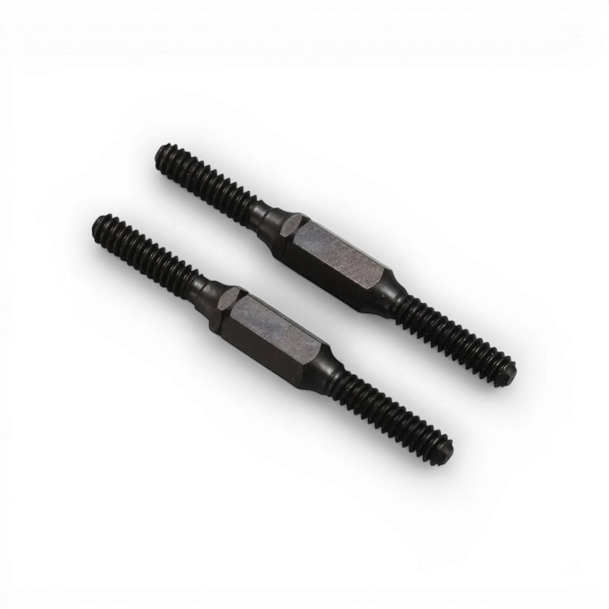 Biellettes universelles en acier renforcé de 33mm pour pièces détachées RC, par Team Yokomo, visible en image.