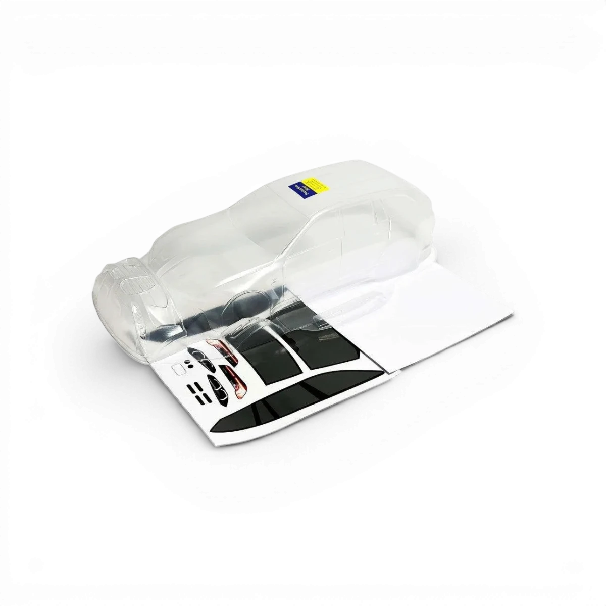 Carrosserie BMW G81 M3 d'Aplastics RC, modèle détaillé pour voitures télécommandées, avec finition précise et design réaliste.