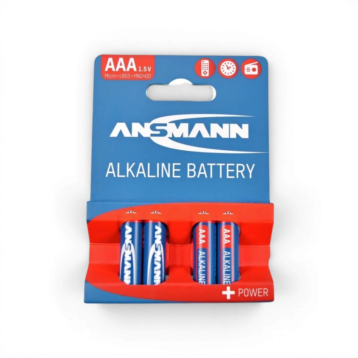Ensemble de 4 piles alcalines AAA LR3 de 1,5V pour appareils électroniques, de la marque Carson.