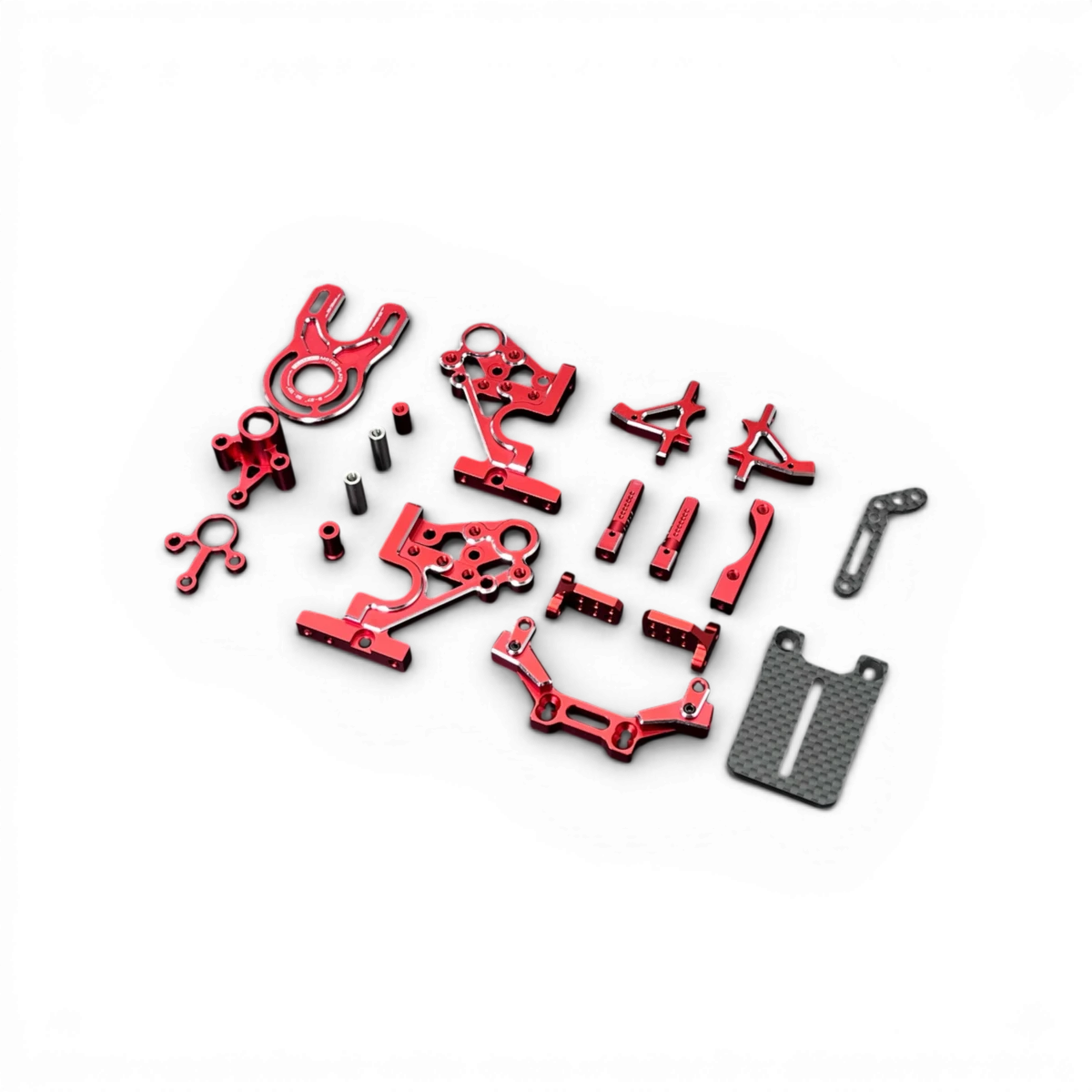 Boîte de transmission en aluminium pour RDX, marque TEAM AD, conçue pour la drift, visible en détail dans cette image.
