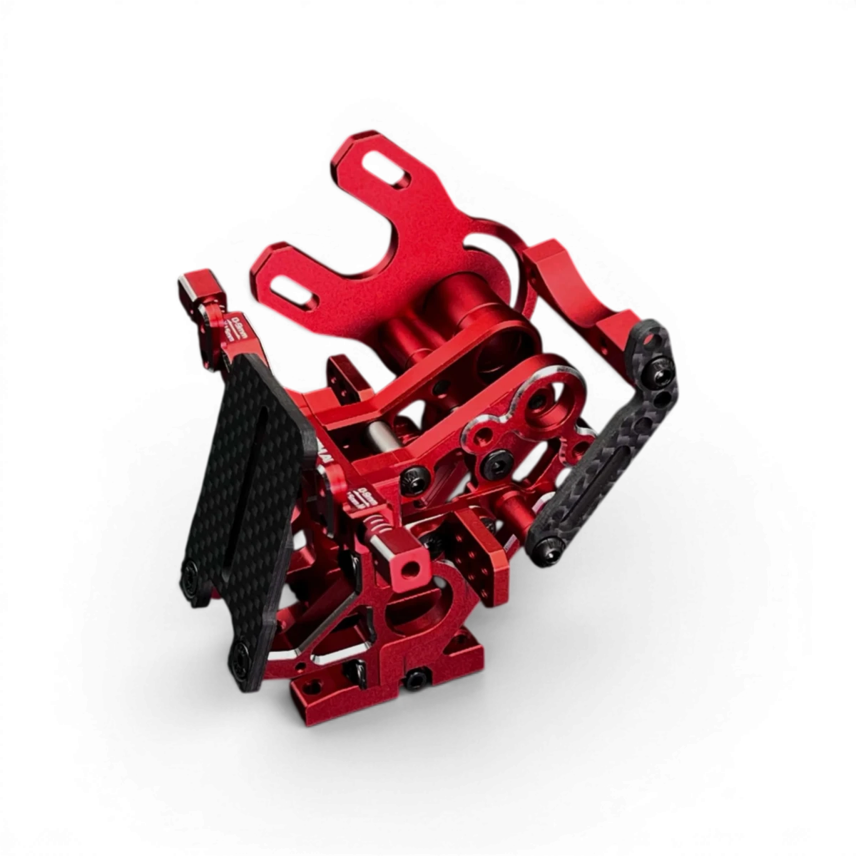 Boîte de transmission en aluminium pour RDX, marque TEAM AD, conçue pour la drift, visible dans l'image.
