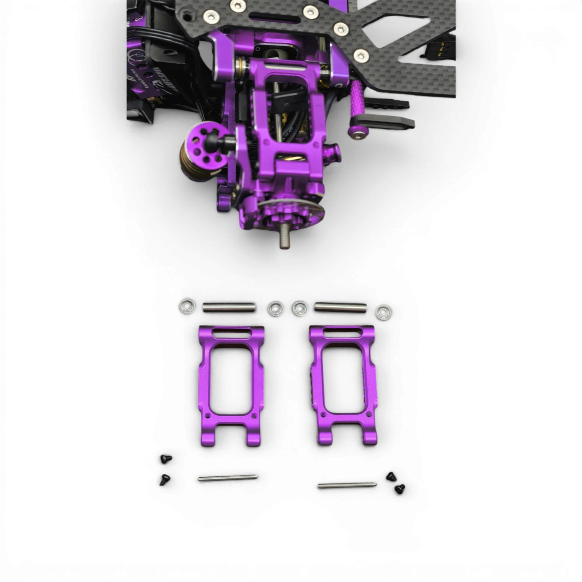 Bras arrière inférieurs SR Series H-Arms de RhinoRacing, pièce de suspension pour voiture de course.