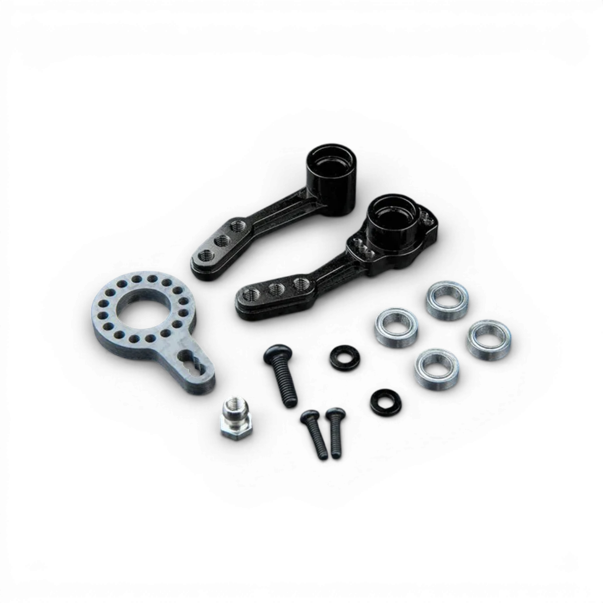 Bras de direction en aluminium léger pour voiture de drift Max Speed Technology, pièce détachée robuste et performante.