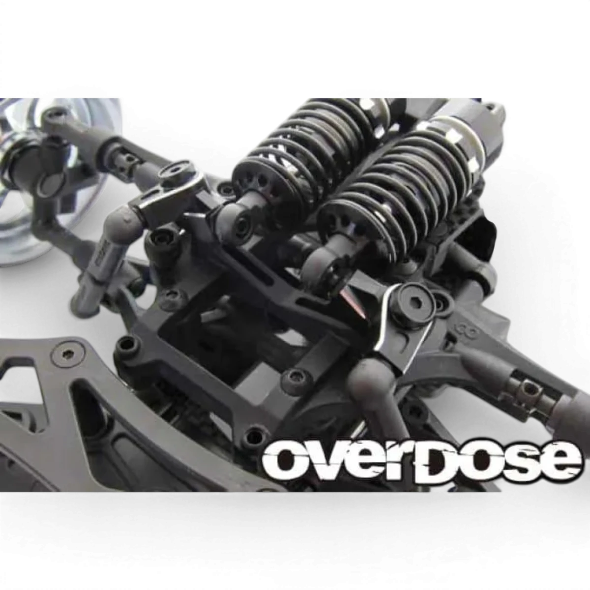 Bras oscillants amortisseur aluminium - OVERDOSE - DriftParadiZ