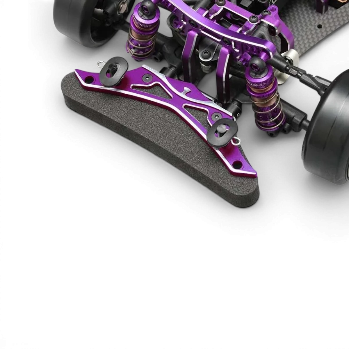 Bumper brace ALUMINIUM Violet edition - YOKOMO - DriftParadiZ