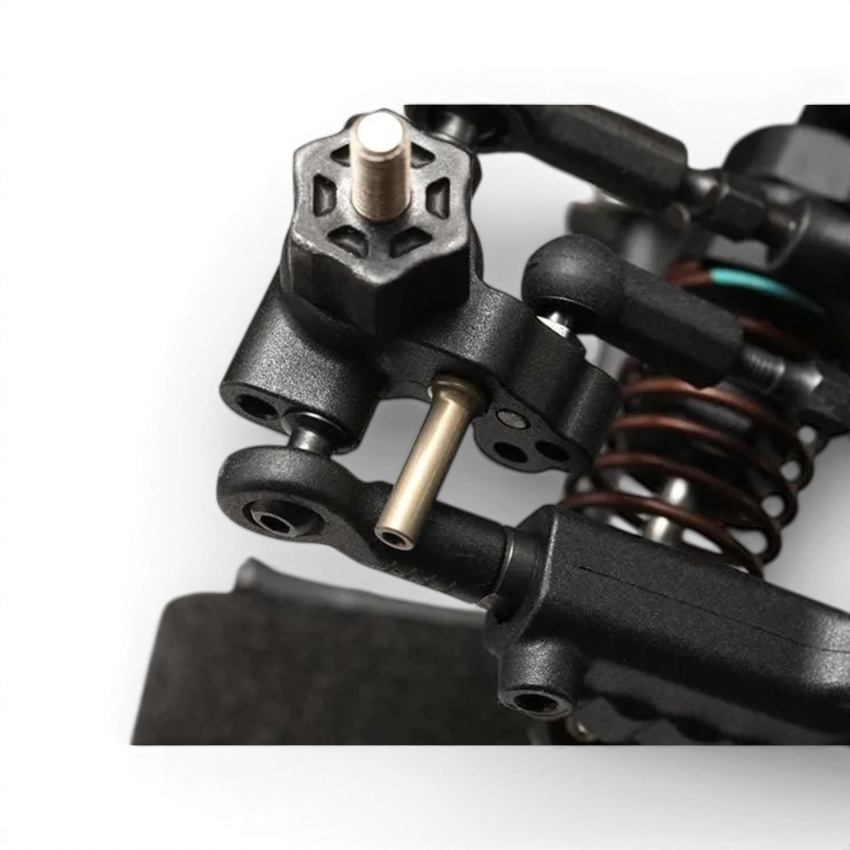 Butée en aluminium de 3mm de la marque Team Yokomo, pièce détachée pour modélisme ou RC, visible en image.