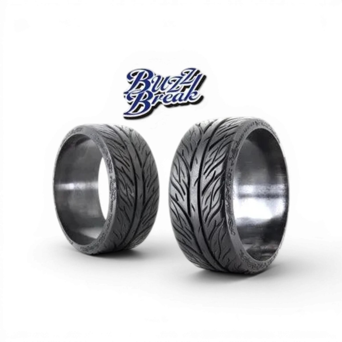 Roue Drift Star Rolling Dancer de BuzzBreak, pneu pour voiture de drift avec motif coloré et design dynamique.