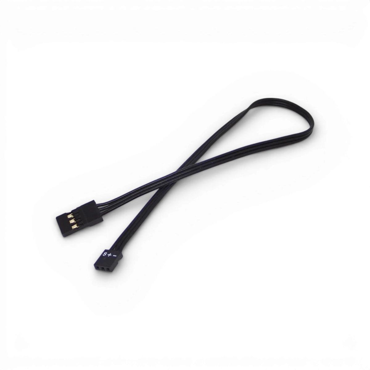 Câble Xarvis avec récepteur Acuvance, électronique, câble noir avec connecteurs visibles pour appareils électroniques.